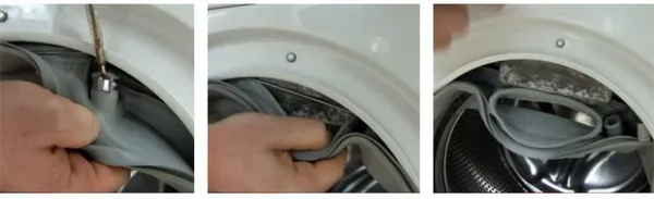 Инструкция по замене манжеты стиральной машины Бош своими руками. Как снять манжету на стиральной машине бош. 8