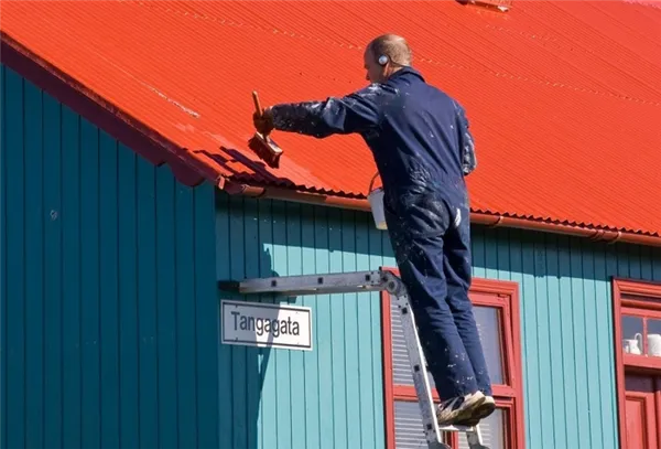 Краска для крыши по ржавчине. Чем покрасить ржавую крышу дома из железа. 6