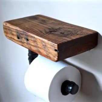 14 идей держателя для туалетной бумаги своими руками. Как сделать держатель для туалетной бумаги. 8