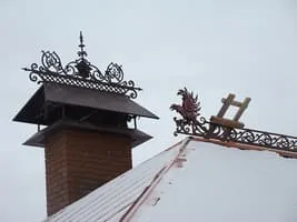 колпак с ковкой