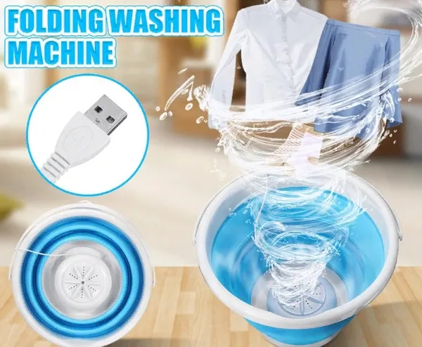 Стиральная машина-автомат с баком для воды. Как пользоваться мини стиральной машинкой видео. 3