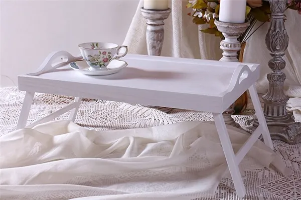 Разновидности столиков в кровать, их особенности и функциональность. Как называется столик для завтрака в постель. 11