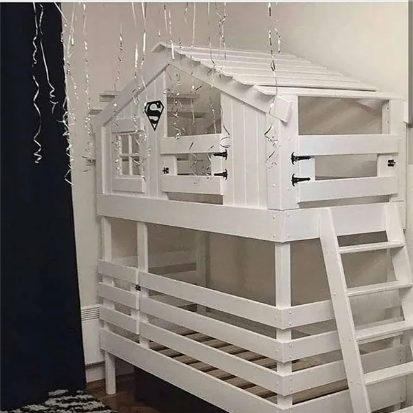 Кроваток домик: 11 моделей своими