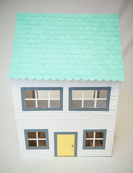 Кукольный домик своими руками: постройка и украшение домиков. Как сделать домик для куколок элефант. 25