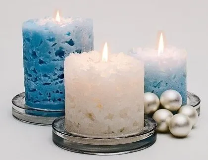 Новогодние свечи в праздничном зимнем декоре. Как украсить свечу к новому году. 2