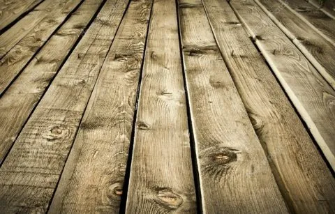 Деревянный пол - очень живая и подвижная конструкция перекрытия