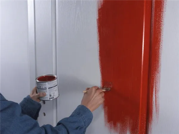 Чем покрасить двери межкомнатные из двп. Чем и как. Как покрасить двери межкомнатные из двп. 10
