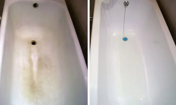 Восстановление эмали на чугунной ванне: 3 эффективных способа. Чем обезжирить ванну перед покраской. 2