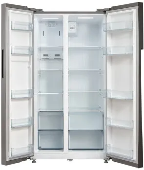 Преимущества и недостатки холодильников Side-by-side. Как называется холодильник с двумя распашными дверьми. 10