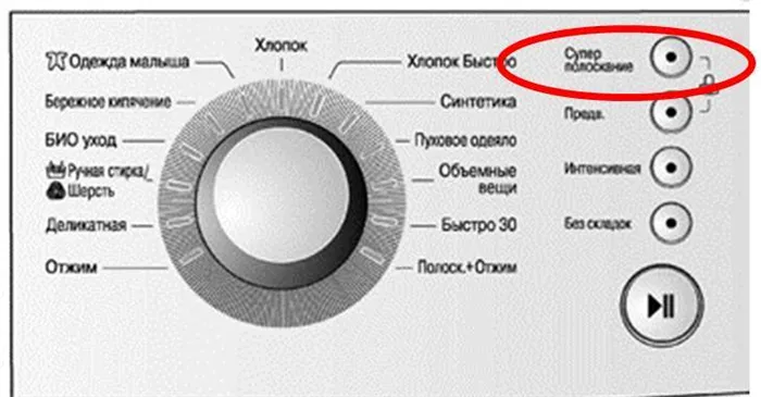 дополнительное полоскание