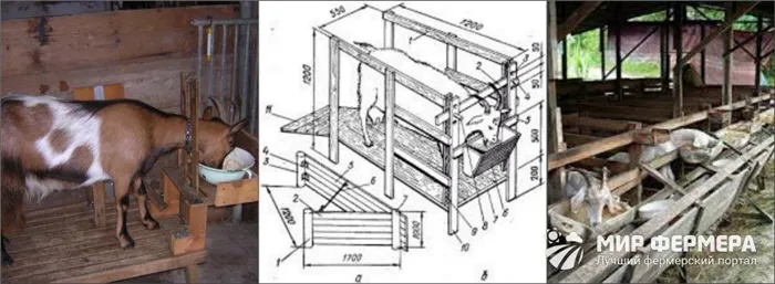 Стойло для козы своими руками