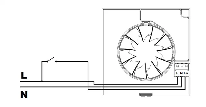 Подключение вентиляторов в ванной комнате к электрической сети