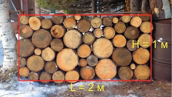 Сколько килограмм дров в метре кубическом, как посчитать 4